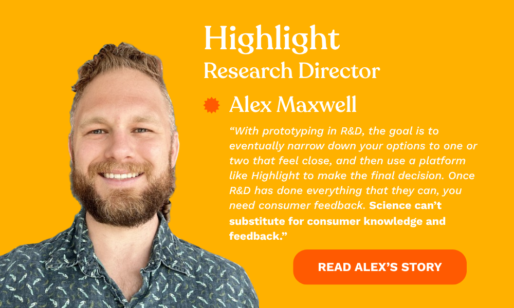 Meet Sensory Scientist Alex Maxwell