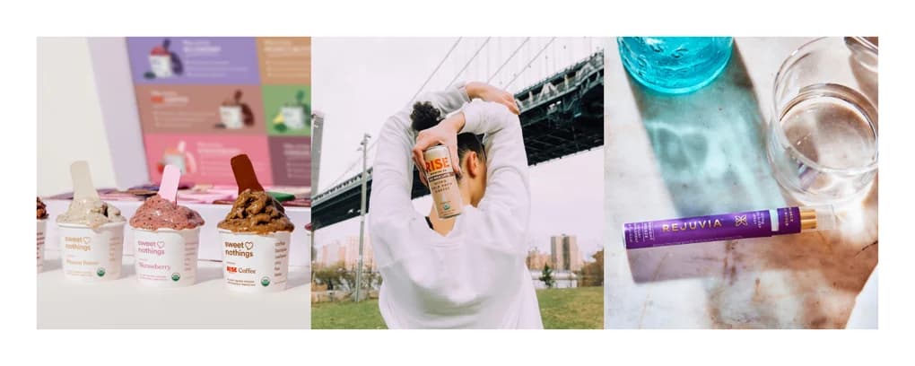 Emerging brand product testing carousel