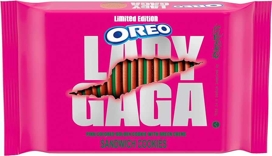 lady gaga pink oreos 