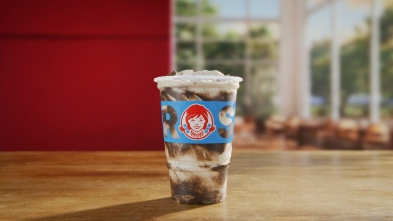 Wendy's Girl Scouts Thin Mints Frosty collaboration