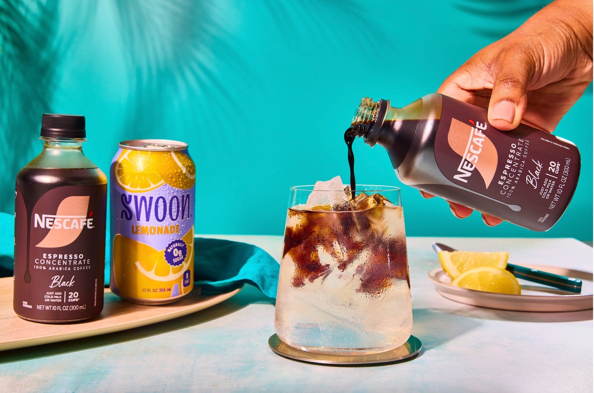 Nescafé x Swoon espresso lemonade kit collaboration